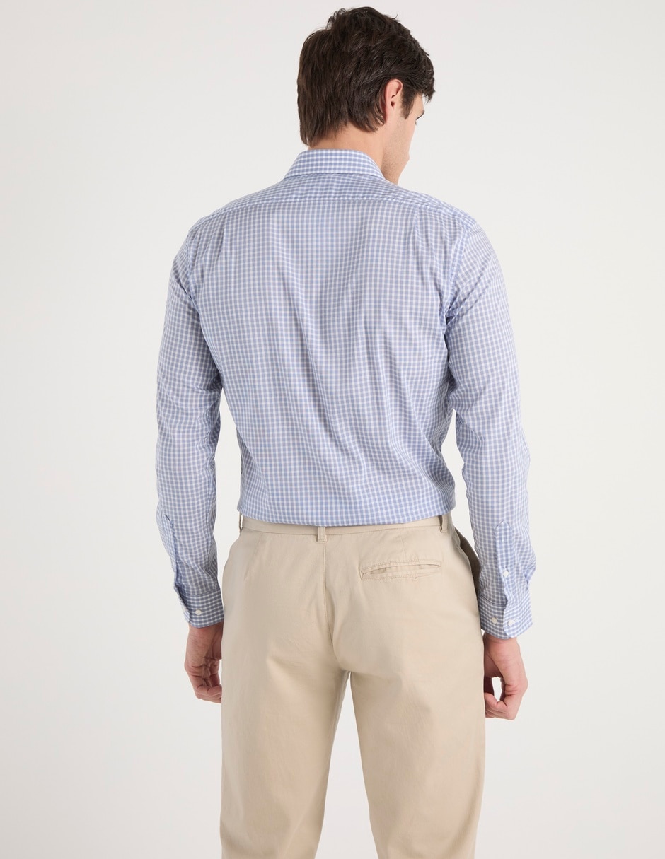 Camisa de vestir manga larga para hombre 6
