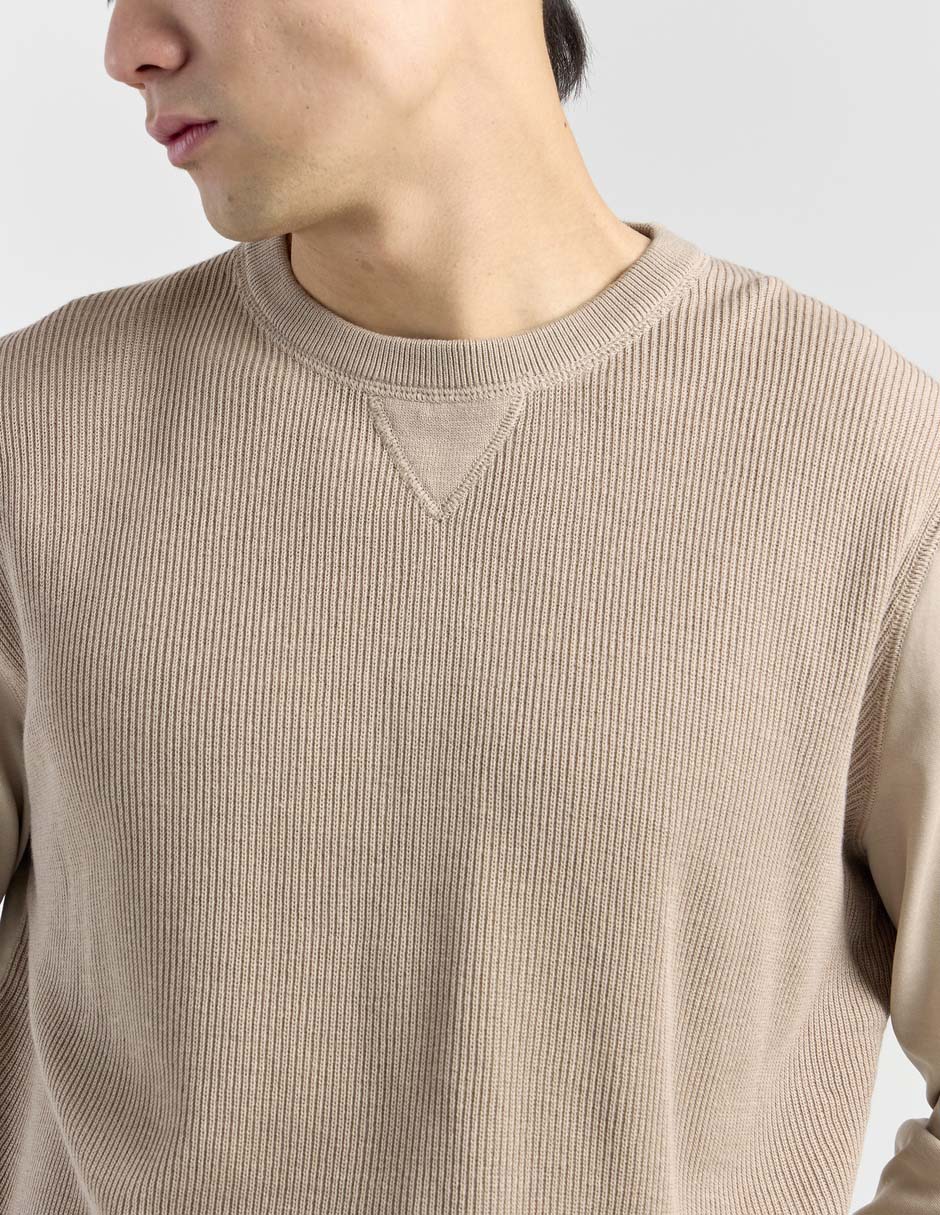 Suéter cuello redondo para hombre 4