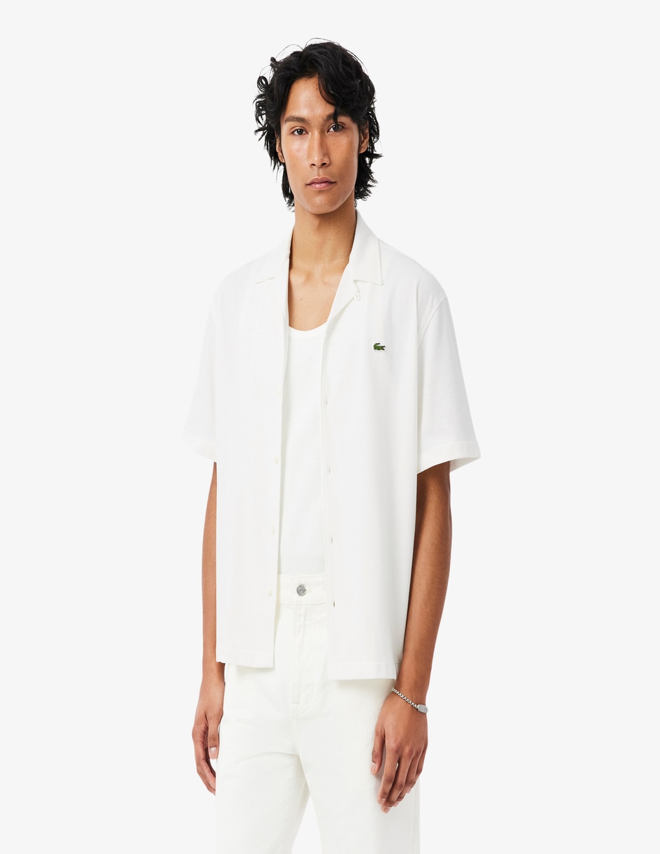 Camisa casual de algodón manga corta para hombre 3