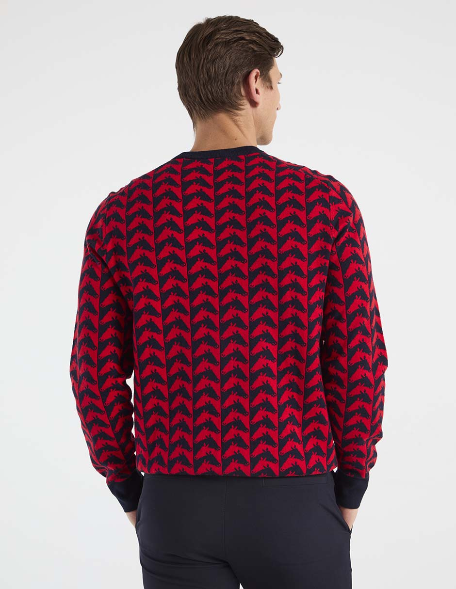 Suéter cuello redondo para hombre 2