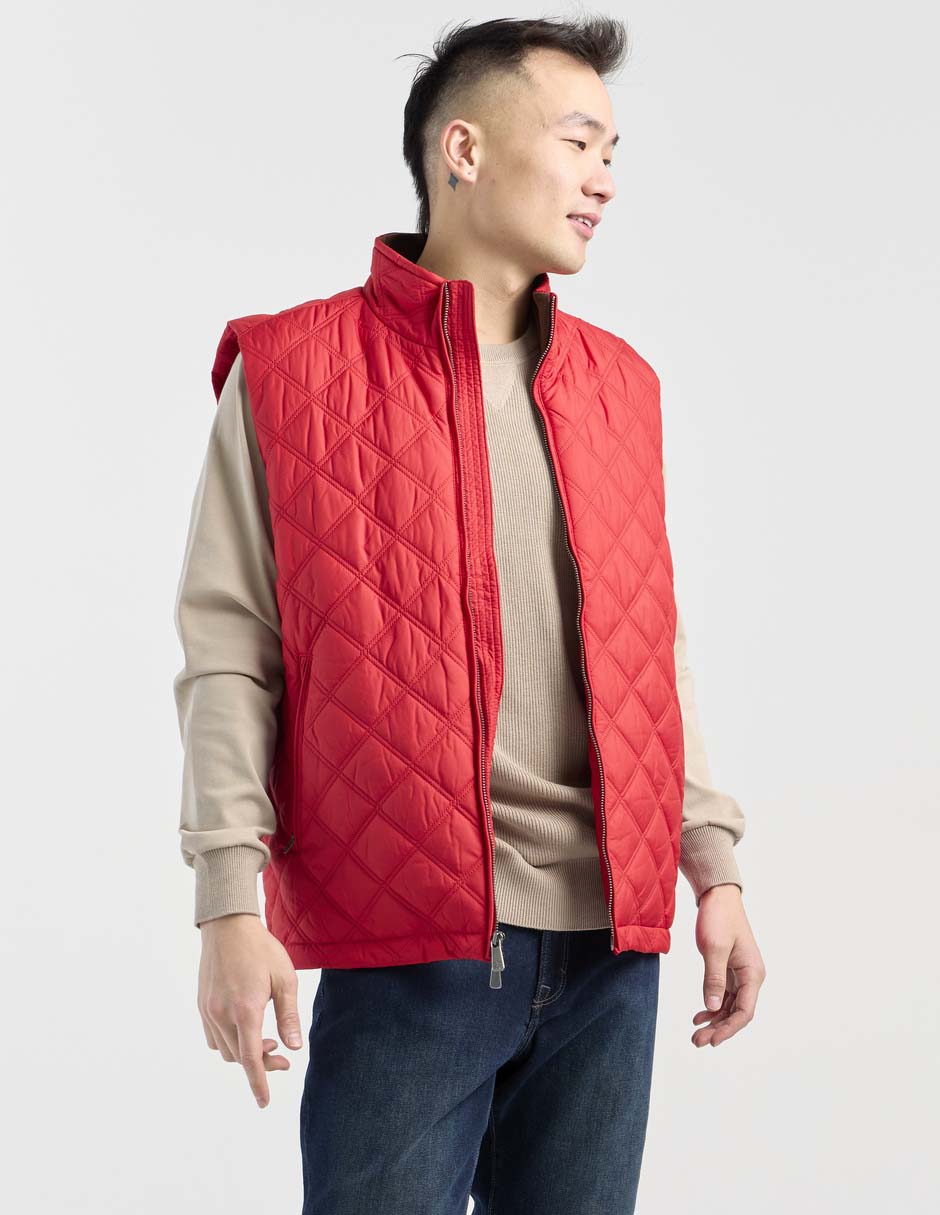 Chaleco capitonado para hombre