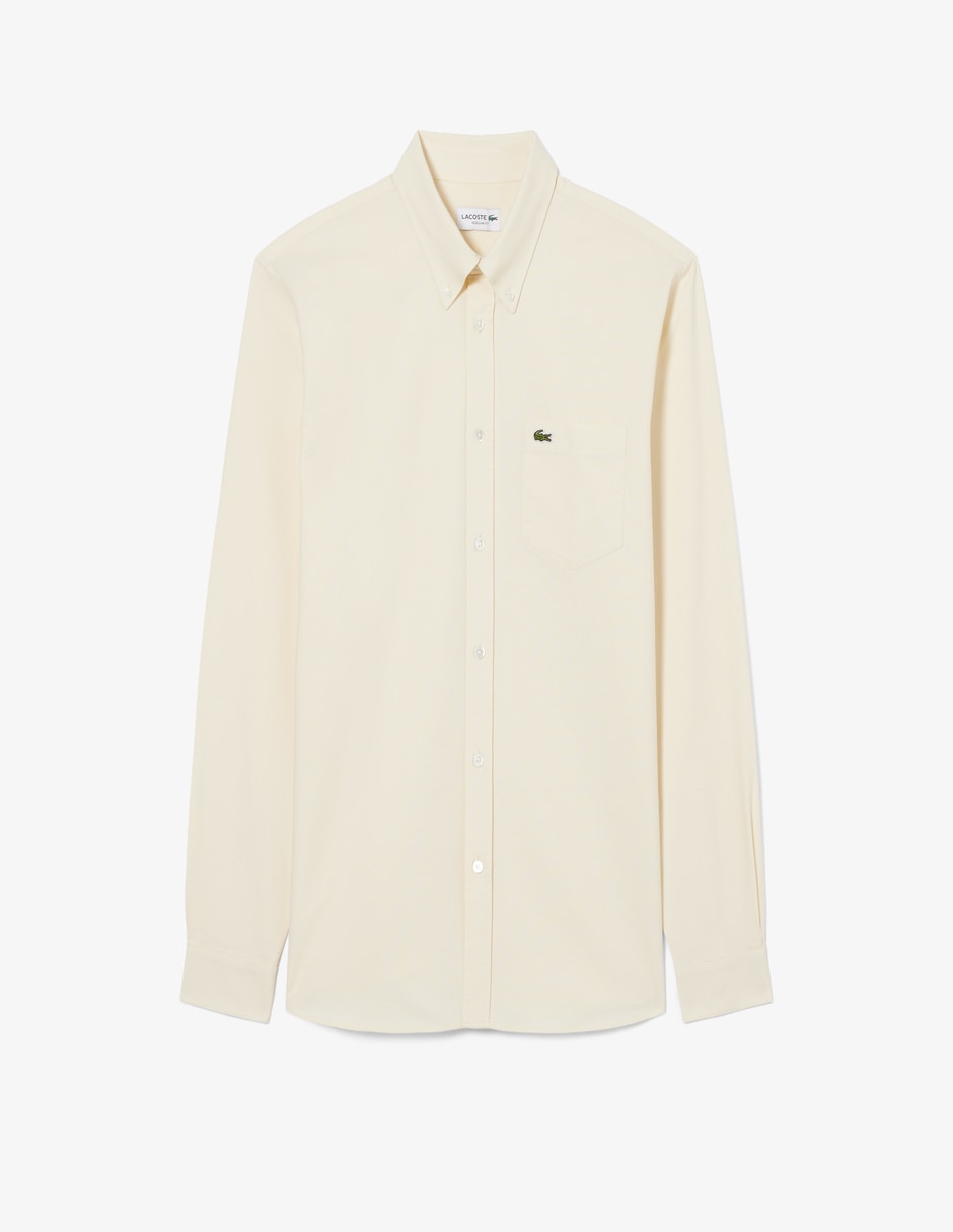 Camisa casual de algodón manga larga para hombre Camisa casual de algodón manga larga para hombre
