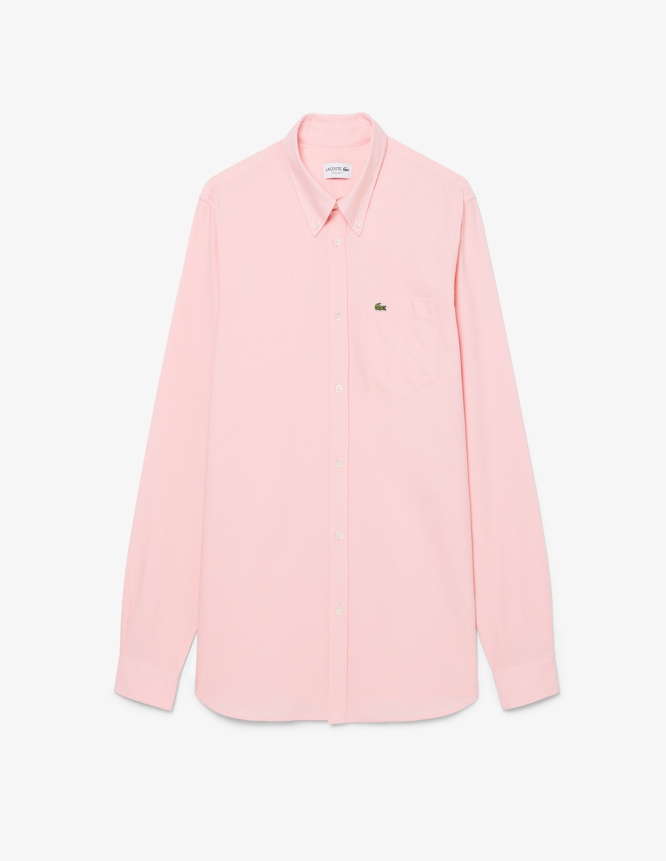 Camisa casual de algodón manga larga para hombre Camisa casual de algodón manga larga para hombre