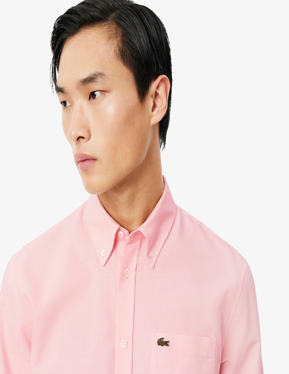 Camisa casual de algodón manga larga para hombre 3