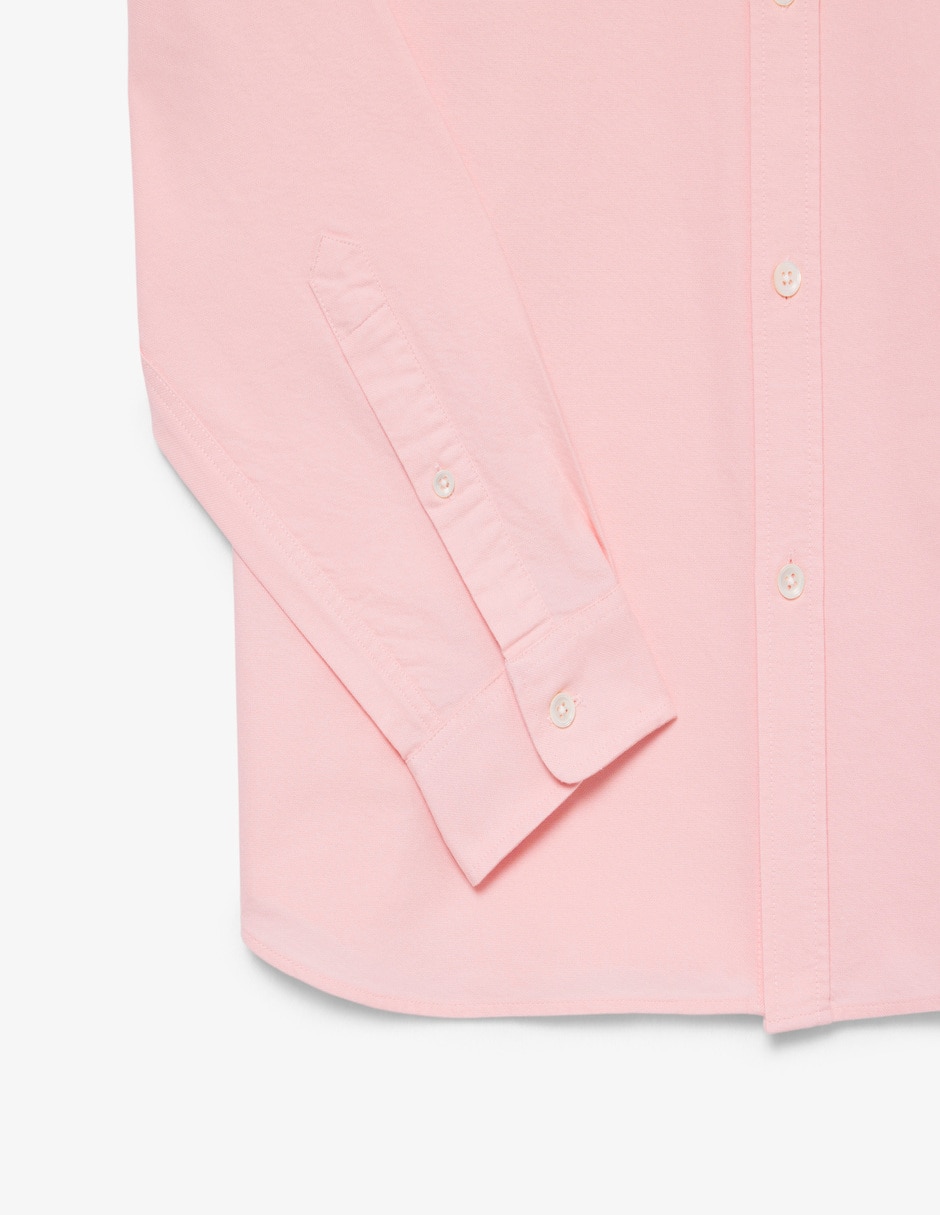 Camisa casual de algodón manga larga para hombre 5