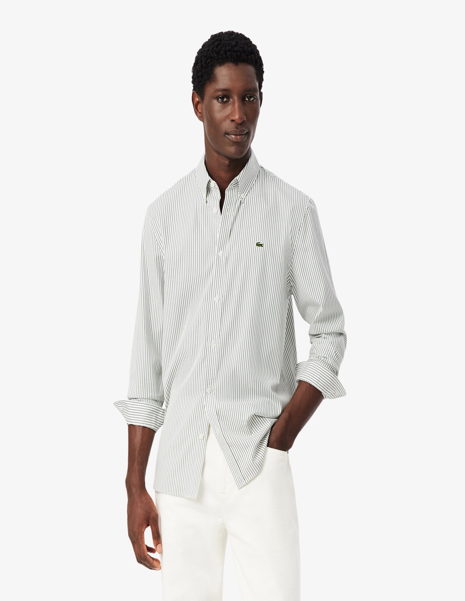 Camisa casual de algodón manga larga para hombre 3