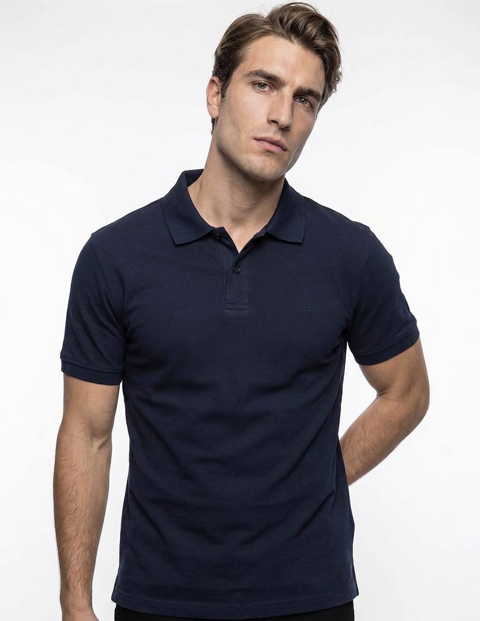 Playera tipo polo para hombre