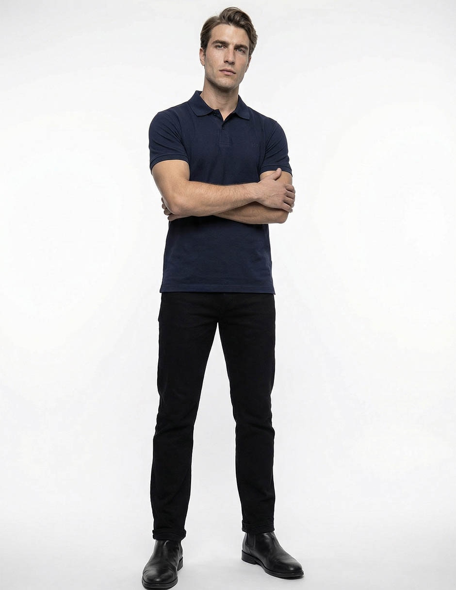 Playera tipo polo Scappino para hombre