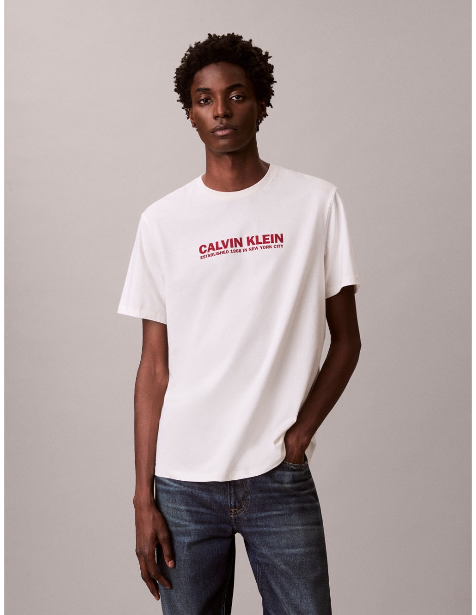 Playera cuello redondo para hombre