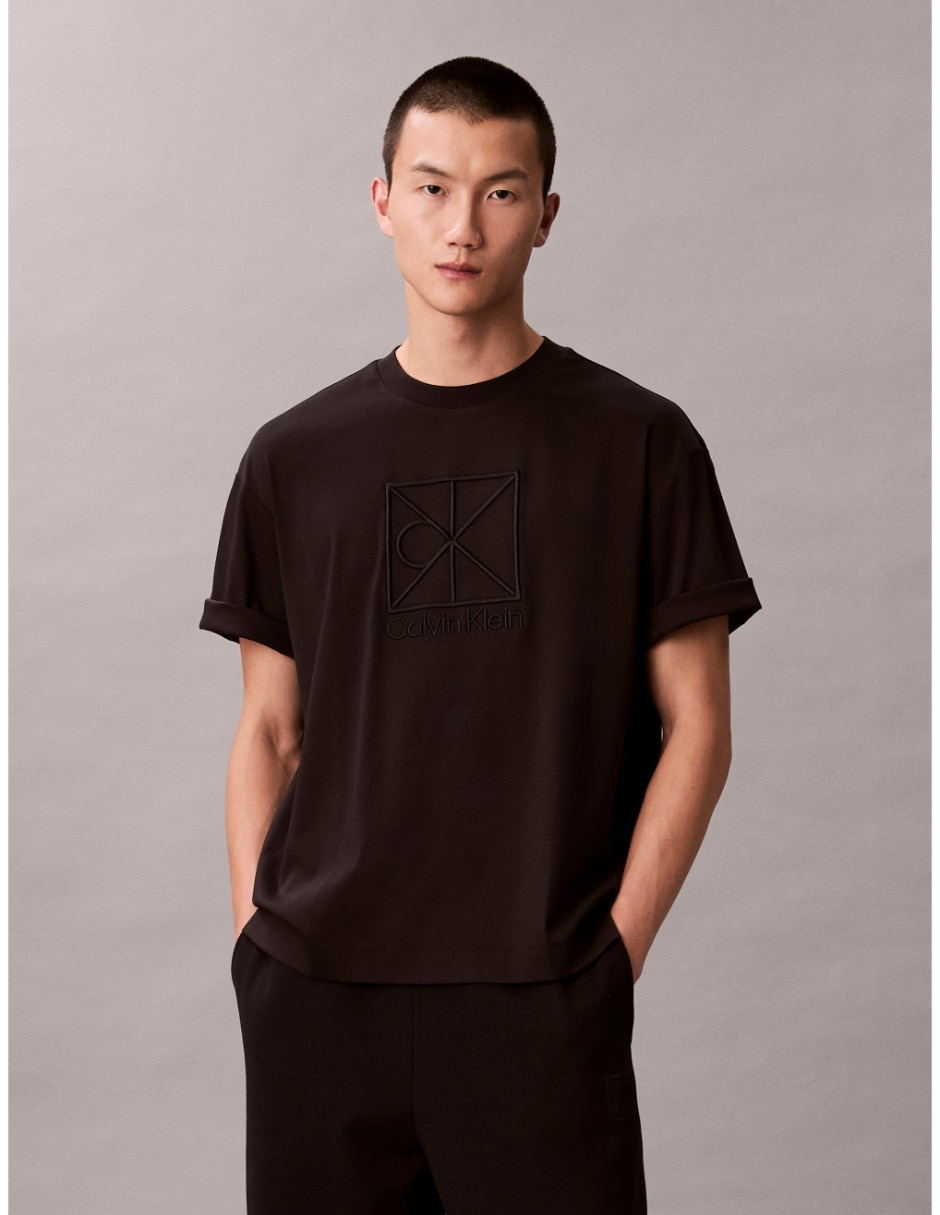 Playera cuello redondo para hombre