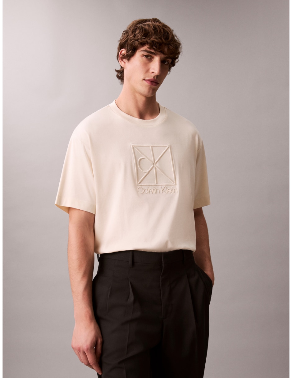 Playera cuello redondo para hombre