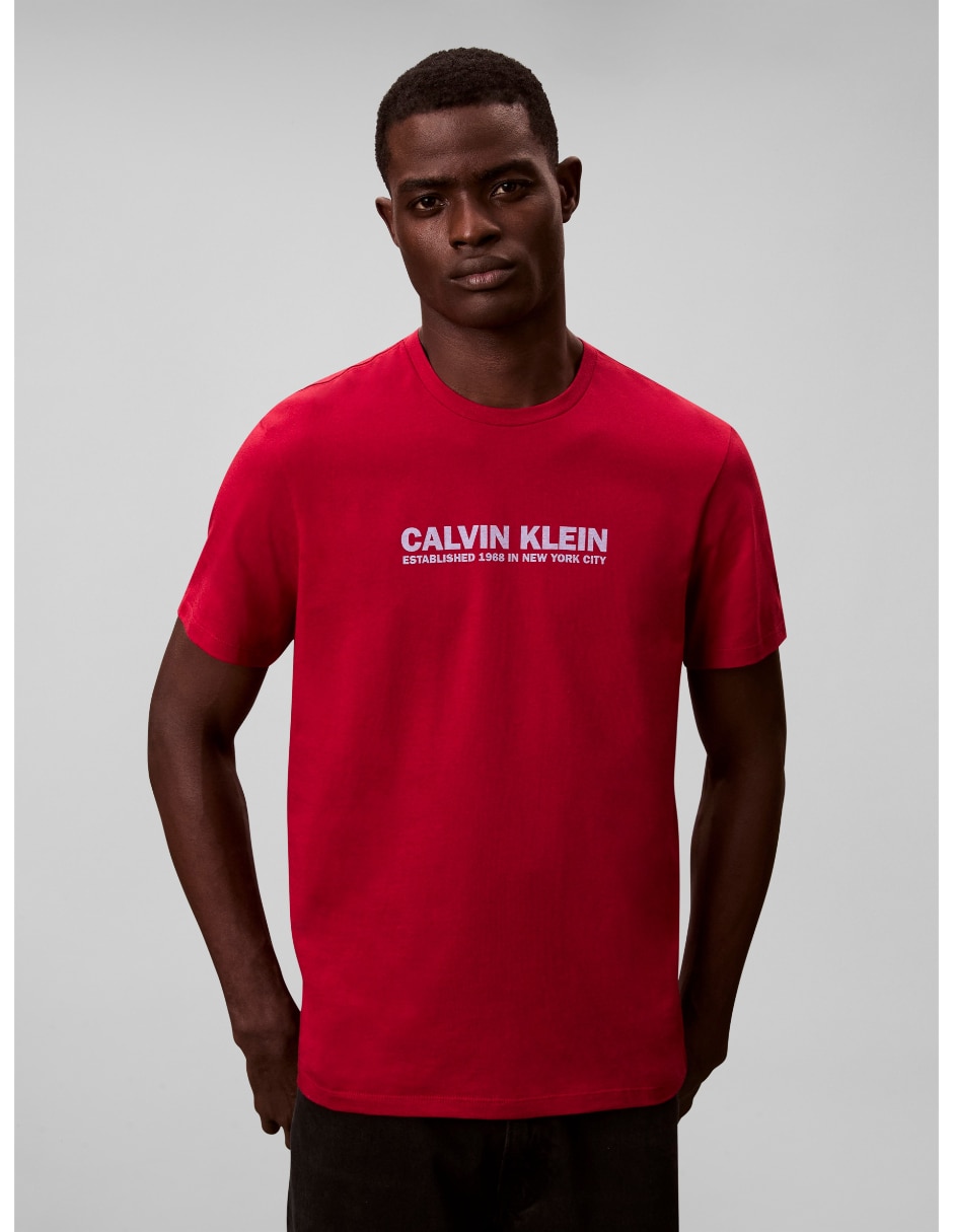 Playera cuello redondo para hombre