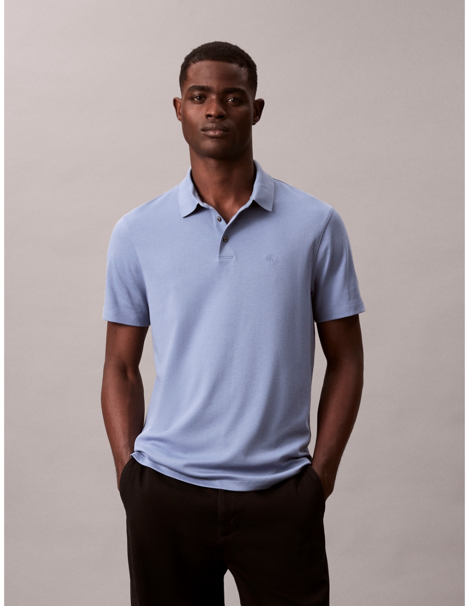 Playera tipo polo Supima Cotton para hombre