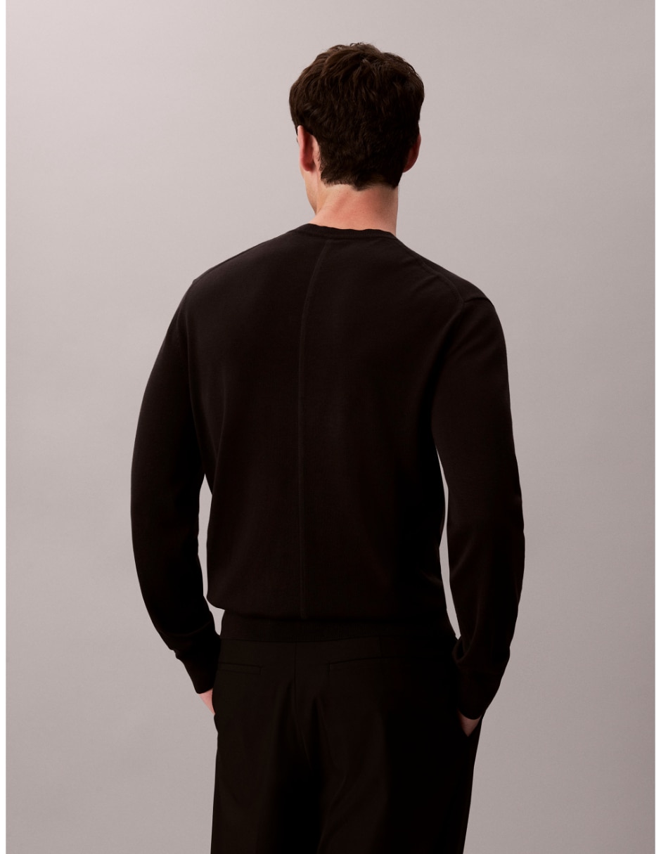 Suéter cuello redondo para hombre 4