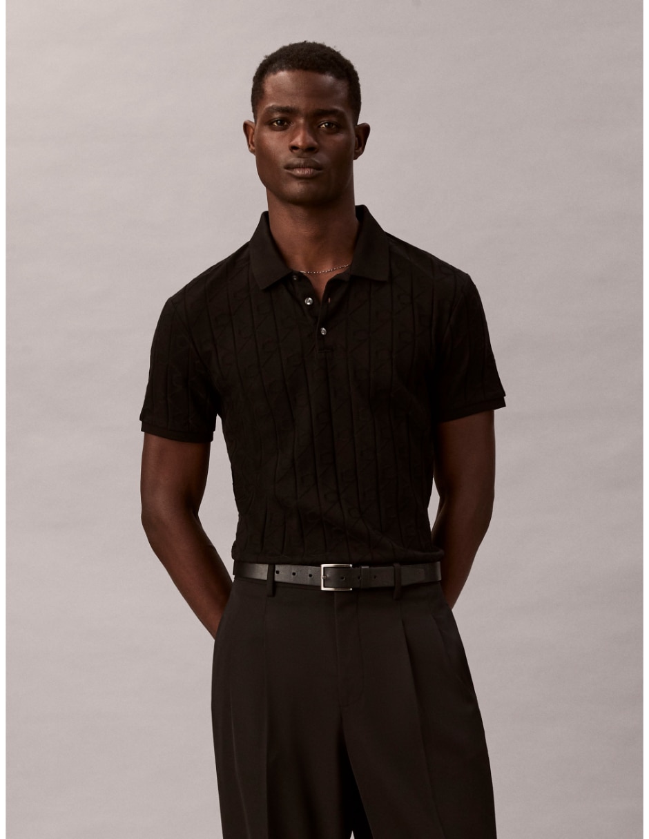 Playera tipo polo para hombre