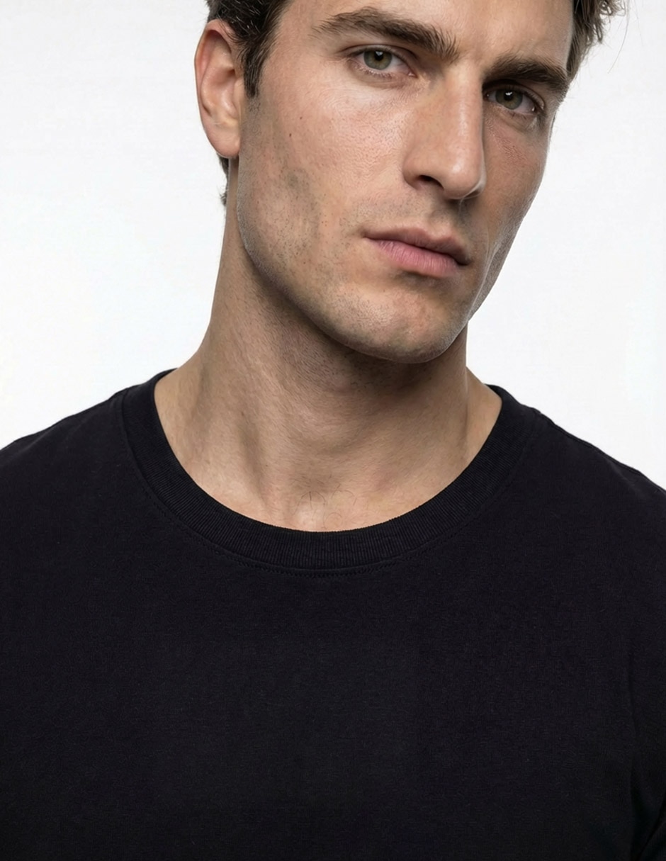 Playera cuello redondo para hombre 6