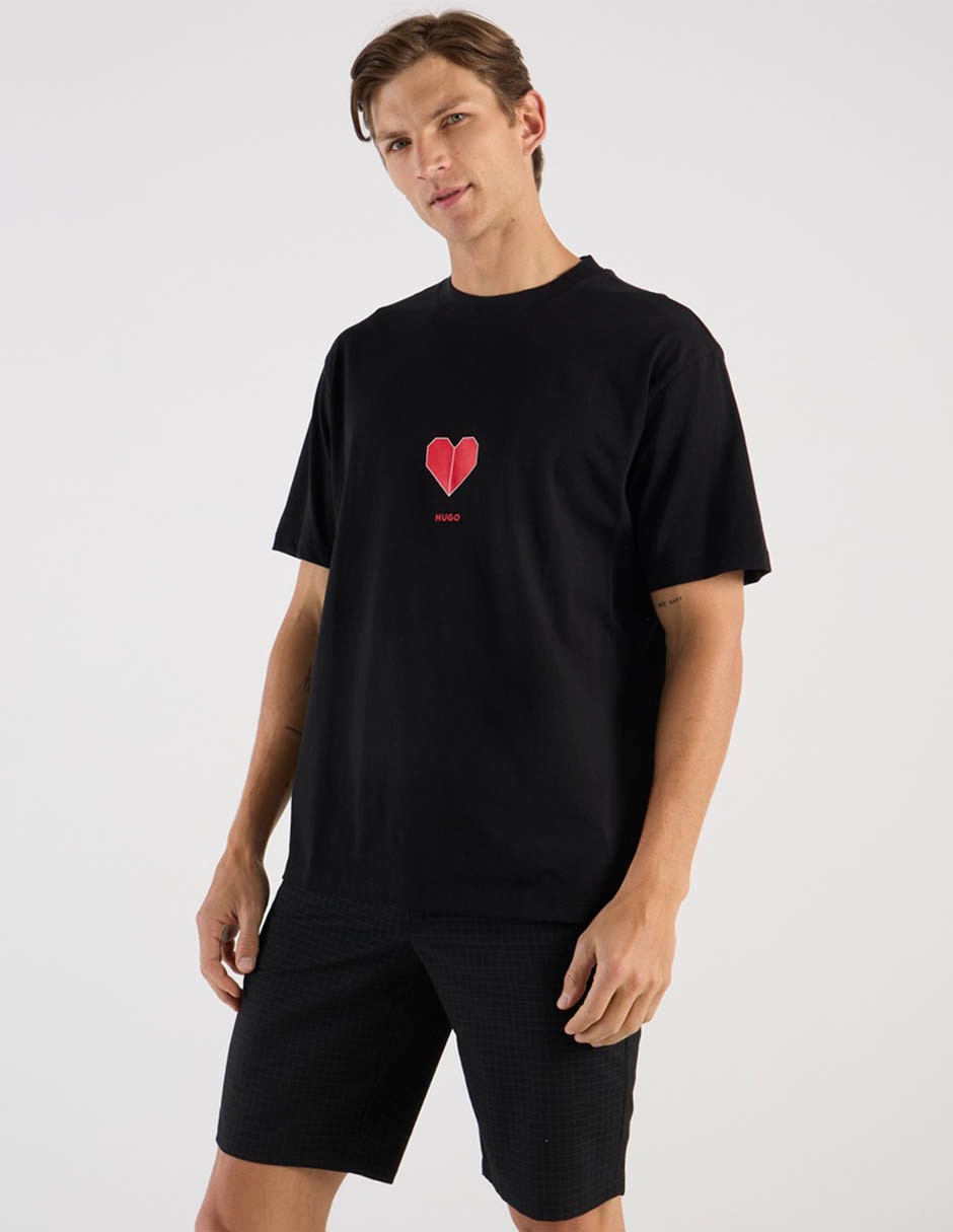 Playera cuello redondo para hombre