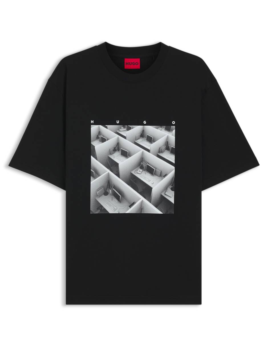 Playera cuello redondo para hombre 2