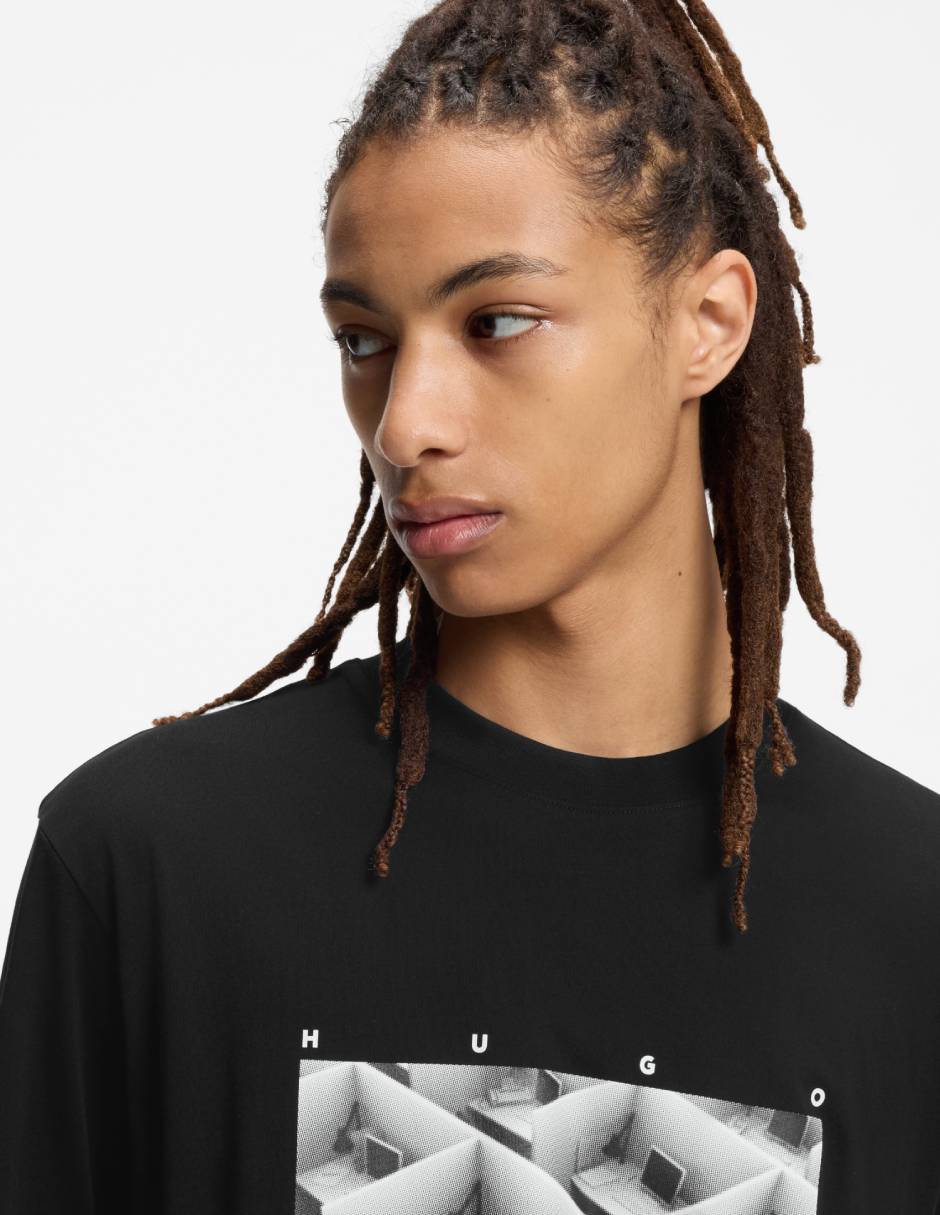 Playera cuello redondo para hombre 4