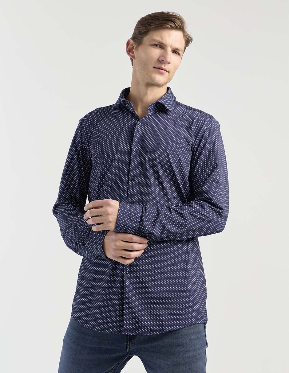 Camisa casual manga larga para hombre Camisa casual manga larga para hombre