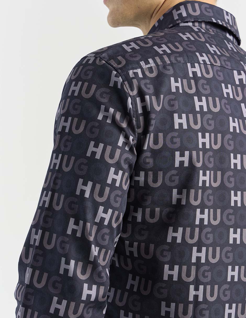 Camisa casual de algodón manga larga para hombre 5