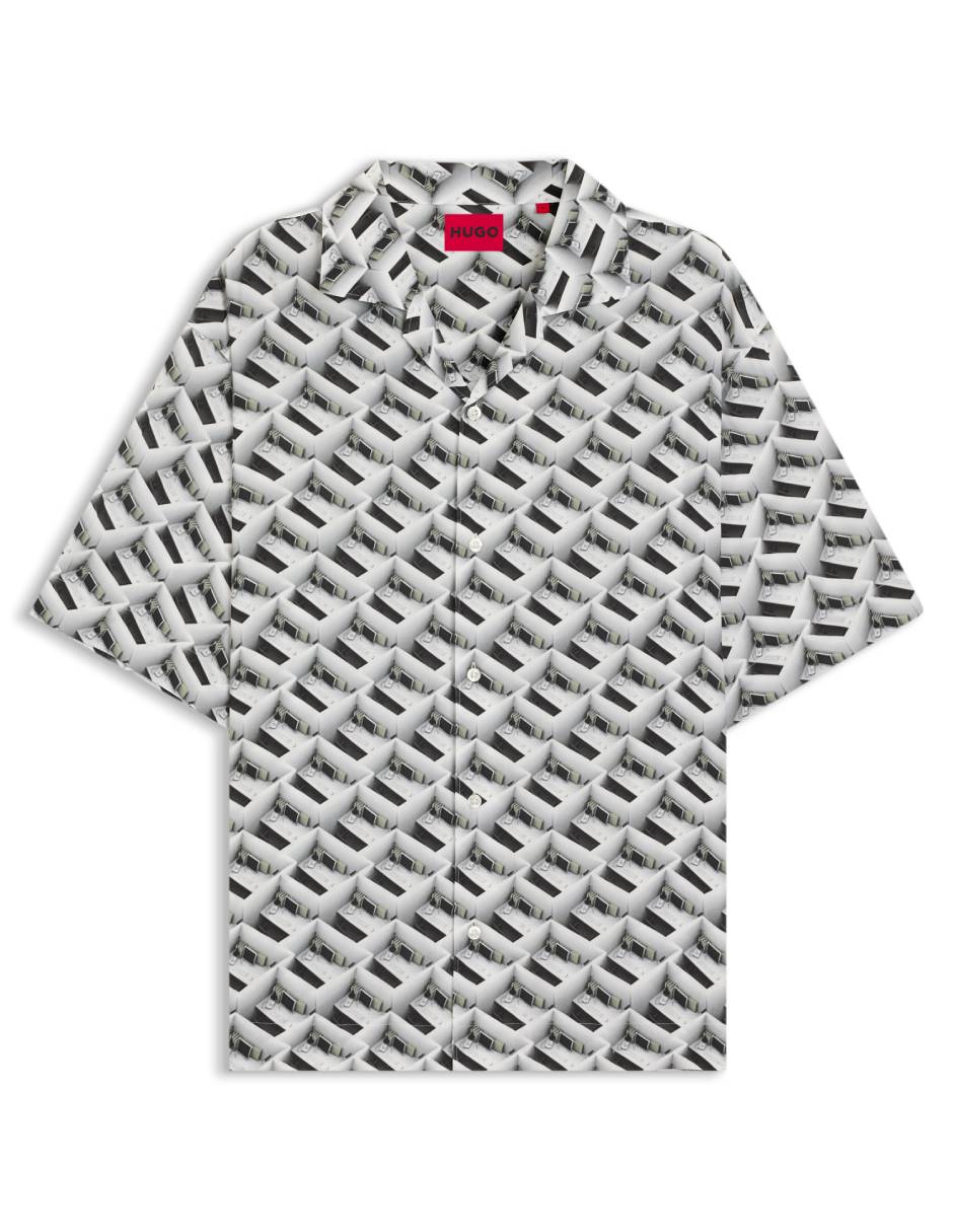 Camisa casual manga corta para hombre 2