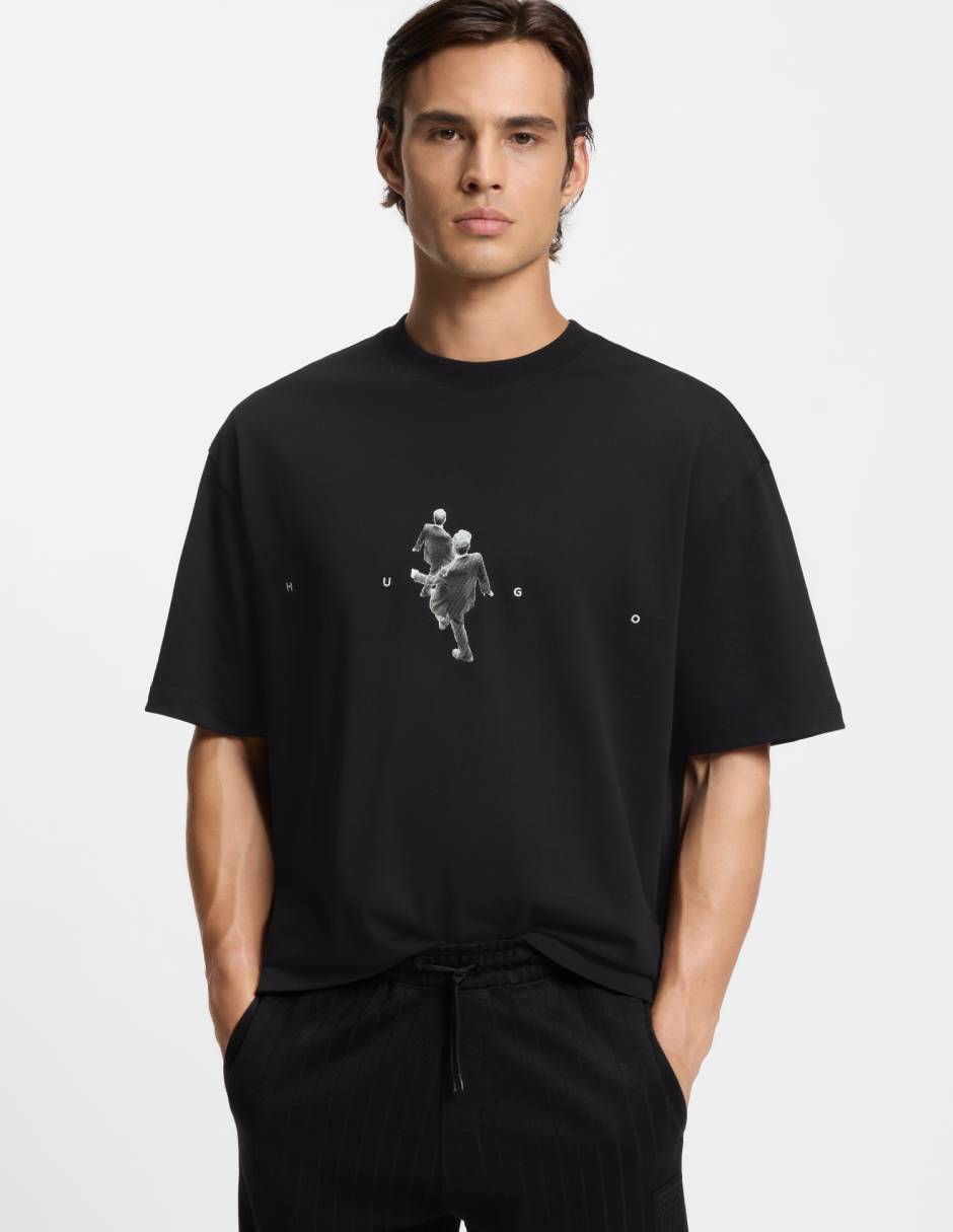 Playera cuello redondo para hombre