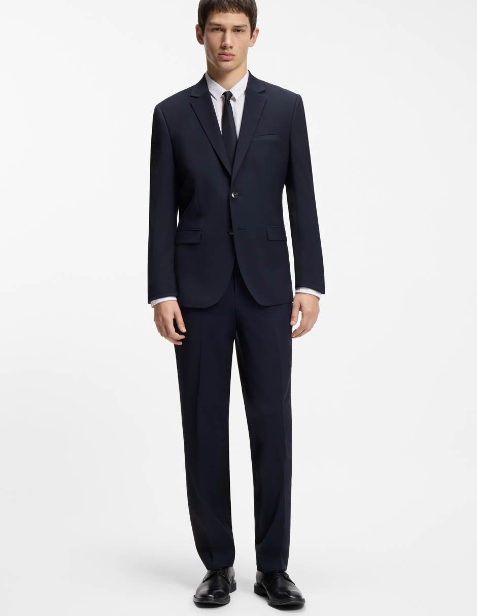 Pantalón de vestir de lana para hombre 4