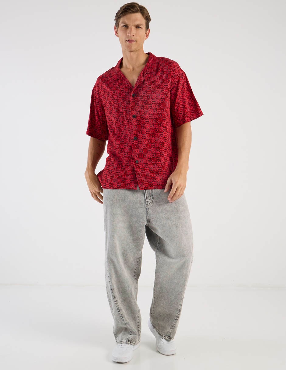 Camisa playa manga corta para hombre 2