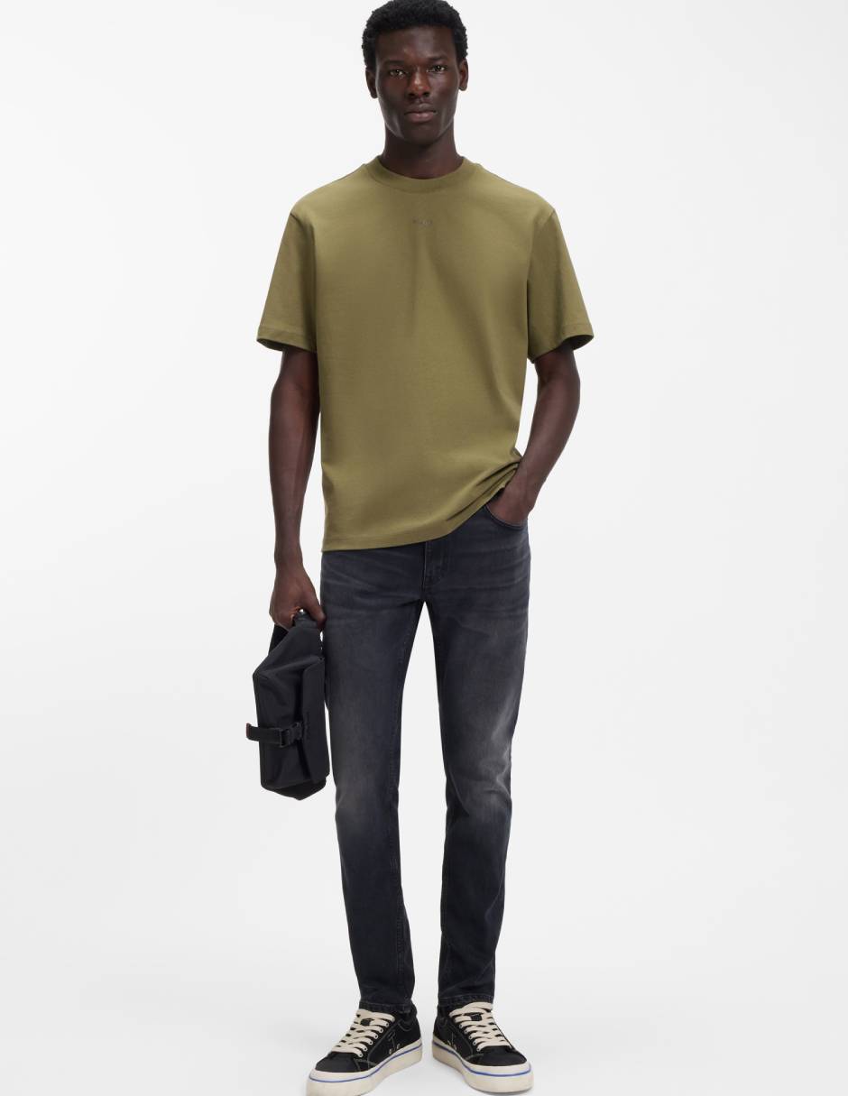 Jeans super skinny lavado medio para hombre 3