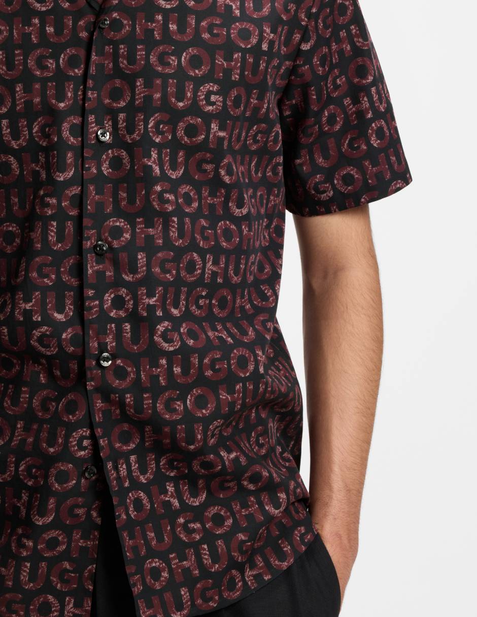 Camisa casual de algodón manga corta para hombre 5