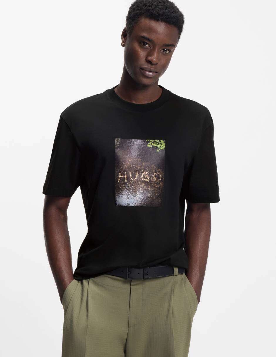 Playera cuello redondo para hombre