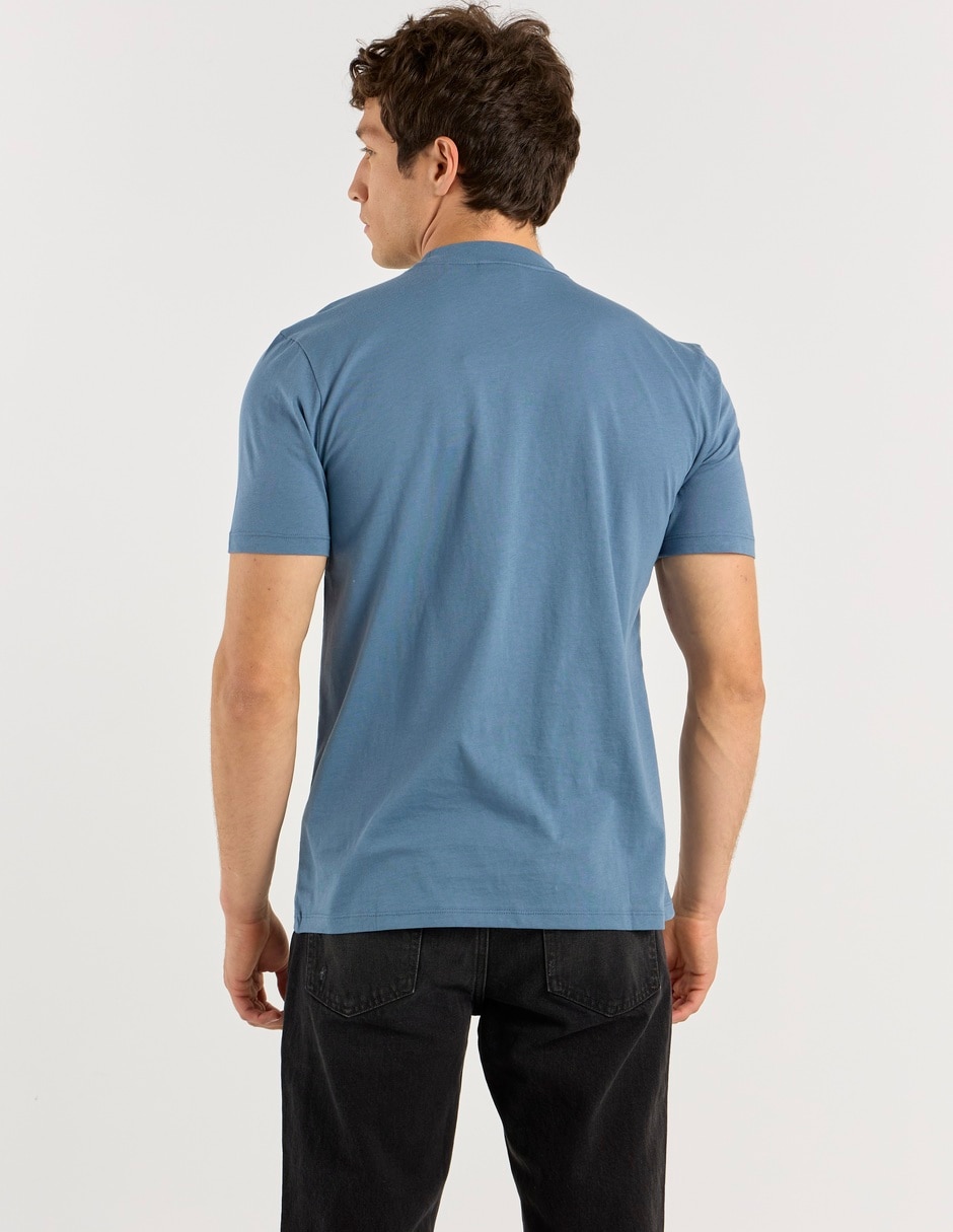 Playera cuello redondo para hombre 6