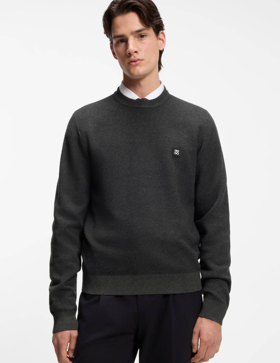 Suéter cuello redondo para hombre