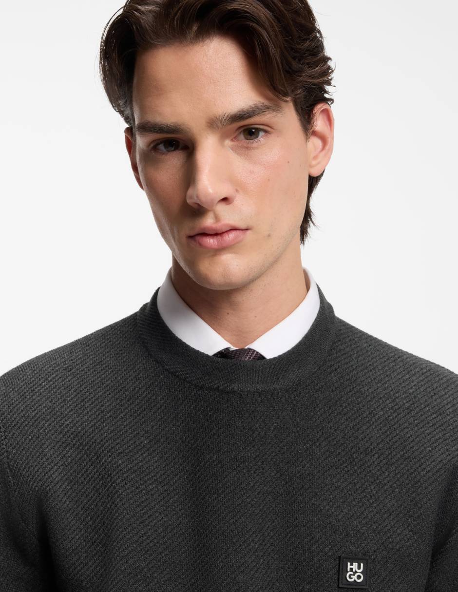 Suéter cuello redondo para hombre 4