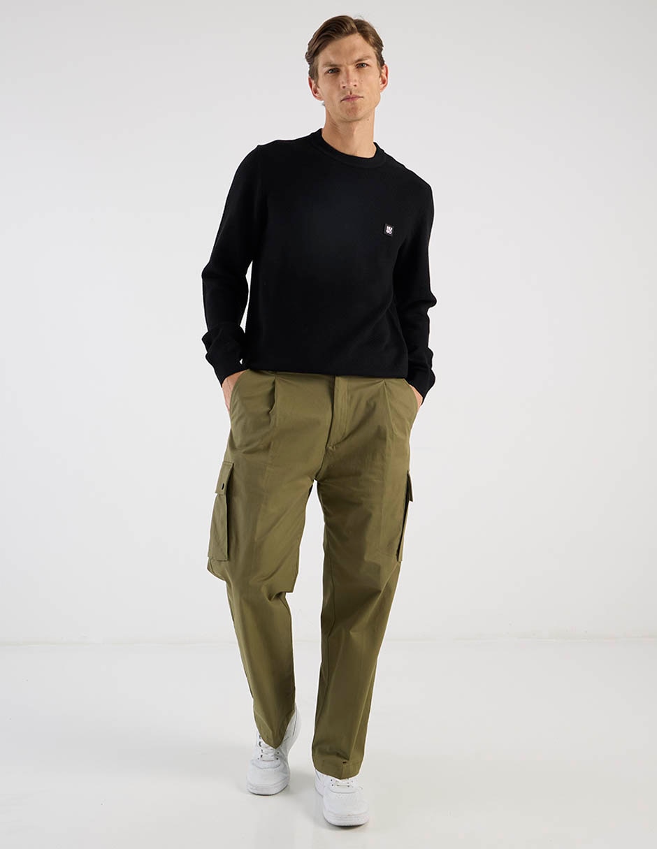 Suéter cuello redondo para hombre 2