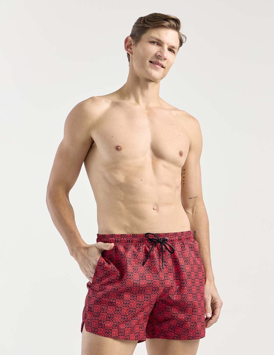 Traje de baño con bolsillos para hombre