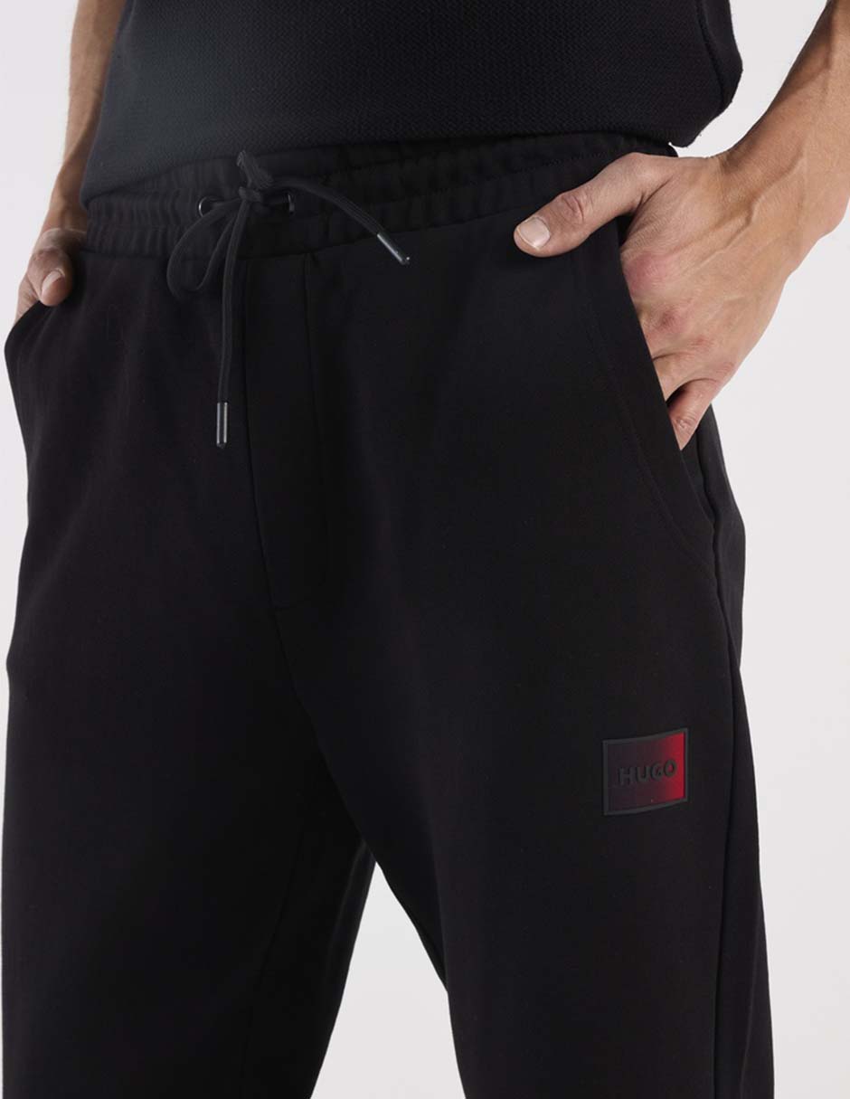 Pants regular con elástico para hombre 4