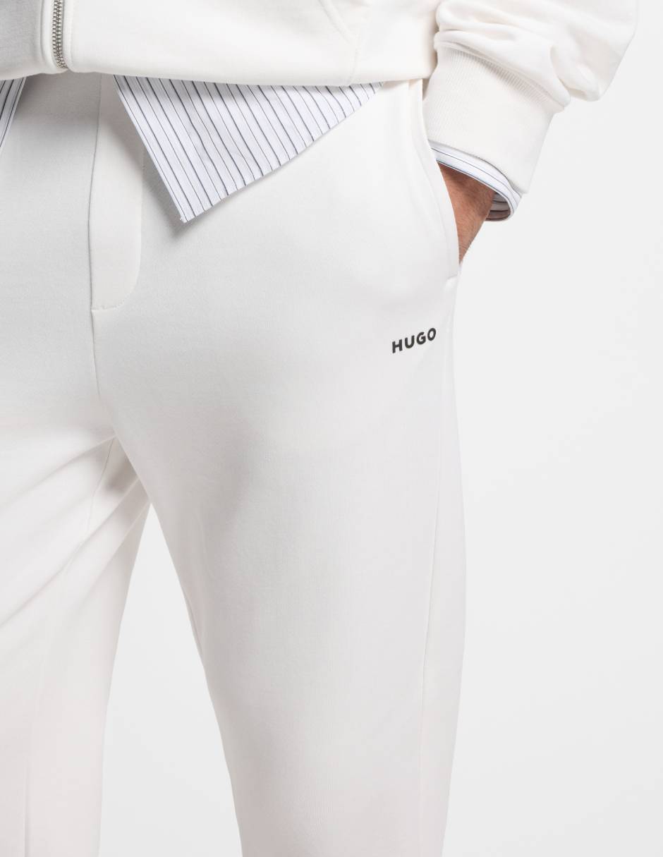 Pants regular con elástico para hombre 4