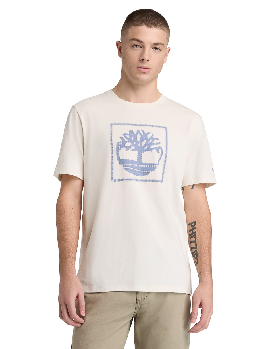 Playera cuello redondo para hombre