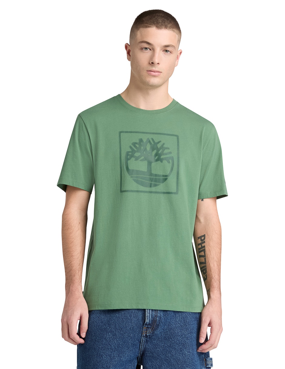 Playera cuello redondo para hombre