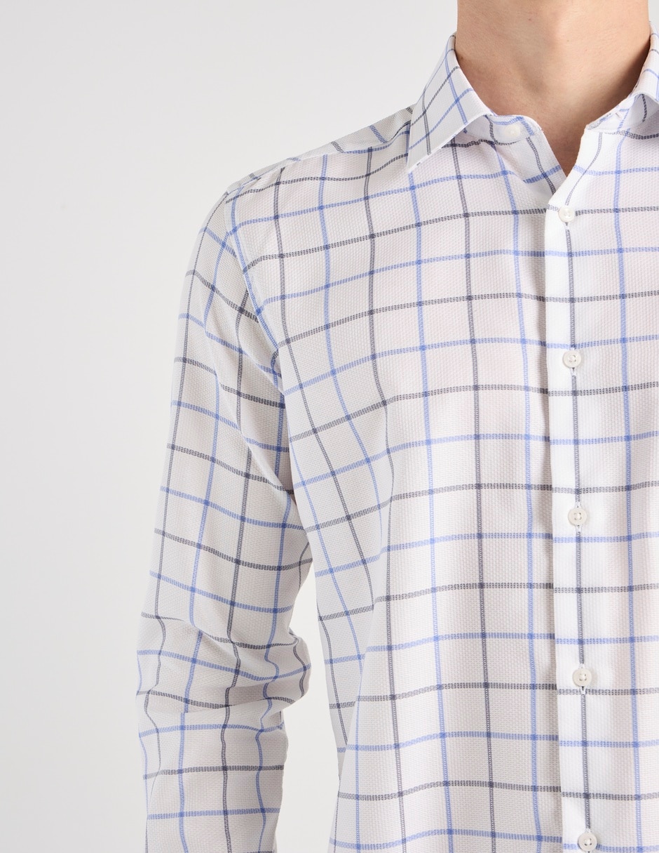 Camisa casual de algodón manga larga para hombre 5