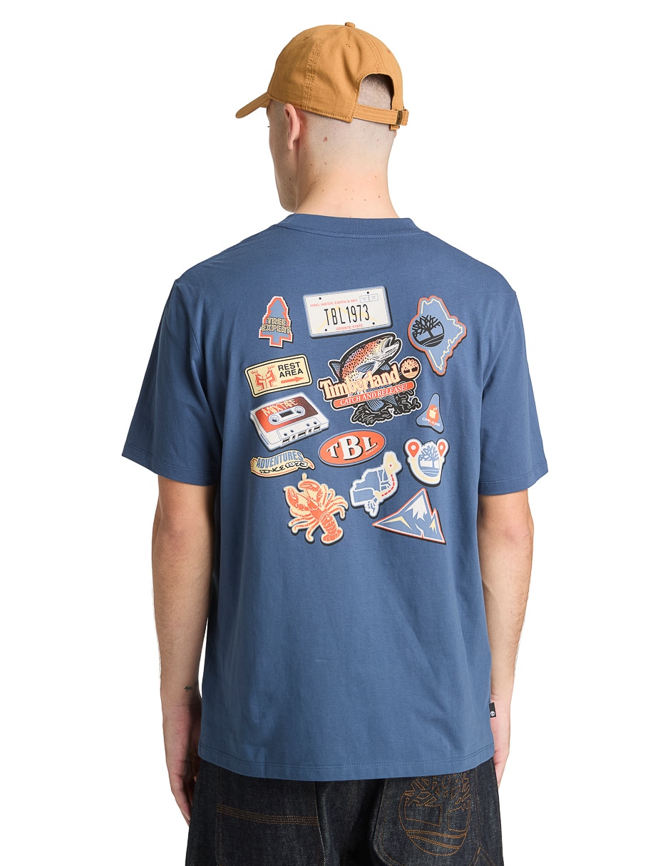 Playera Tee cuello redondo para hombre 2
