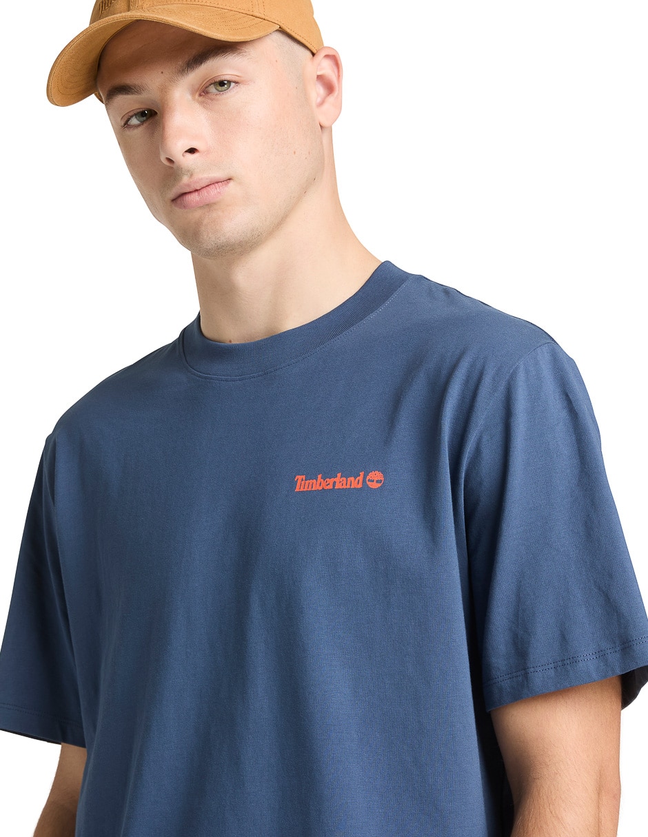 Playera Tee cuello redondo para hombre 3