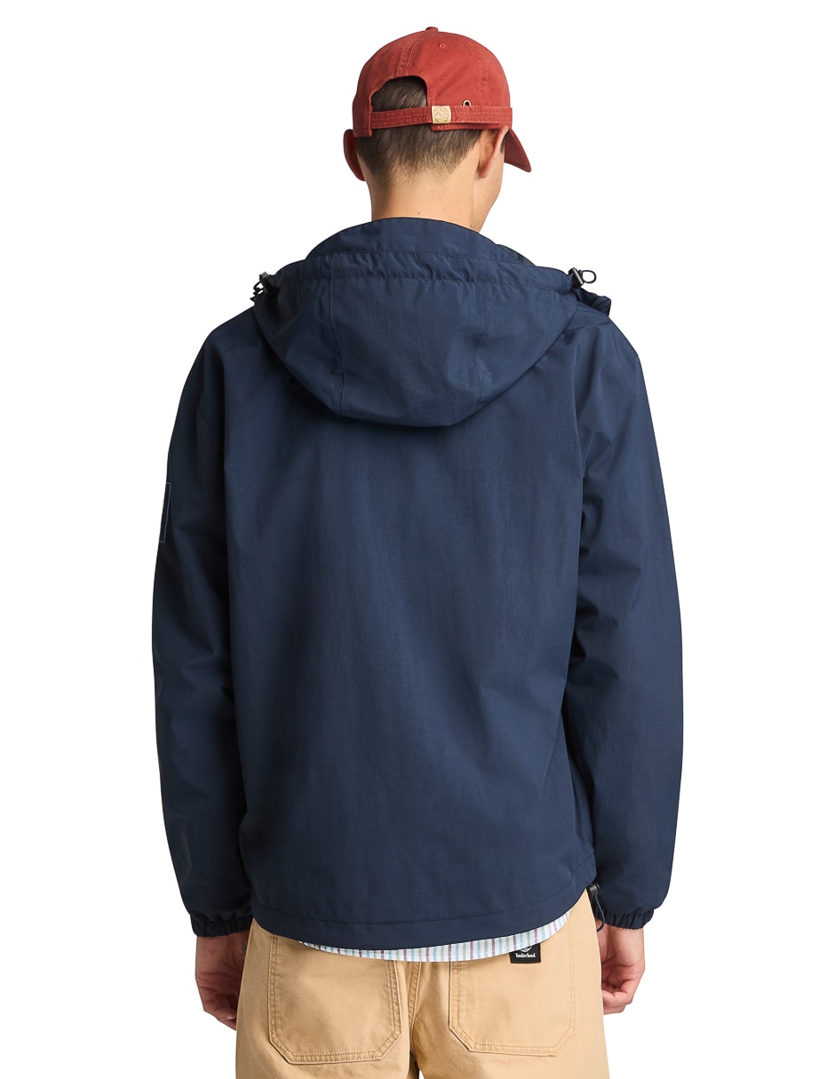 Chamarra casual impermeable con bolsillos para hombre 5