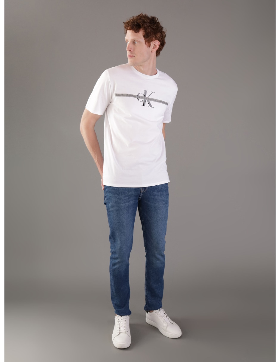 Playera SS Graphic Tee cuello redondo para hombre 2