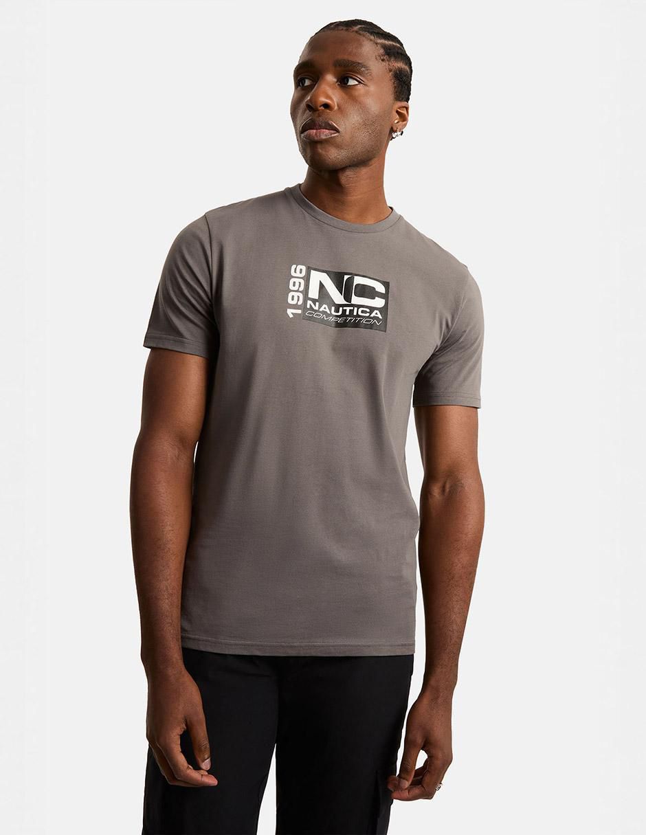Playera Nautica Competition cuello redondo para hombre