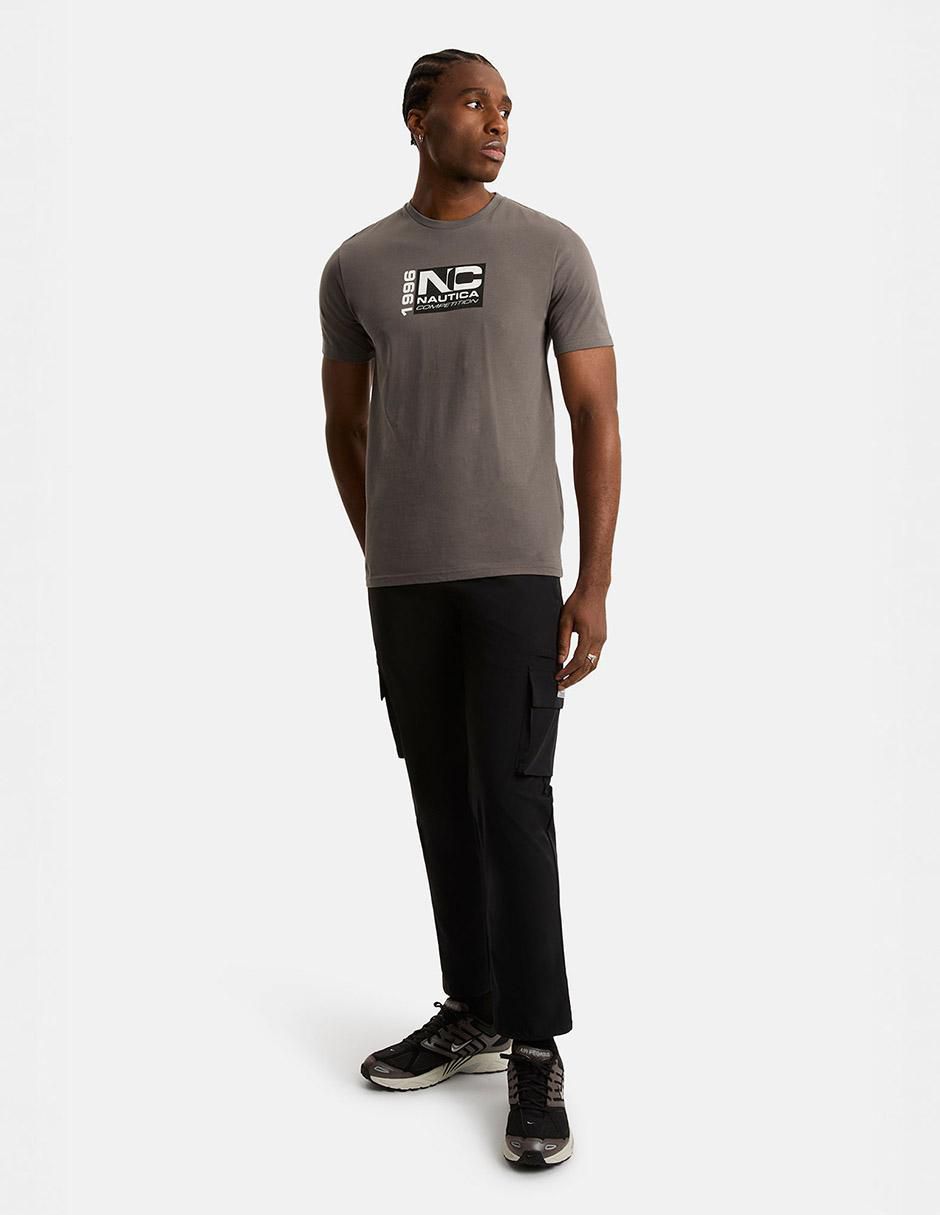 Playera Nautica Competition cuello redondo para hombre