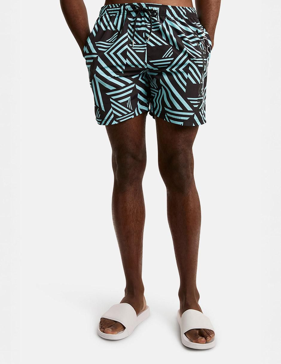 Traje de baño con bolsillos para hombre