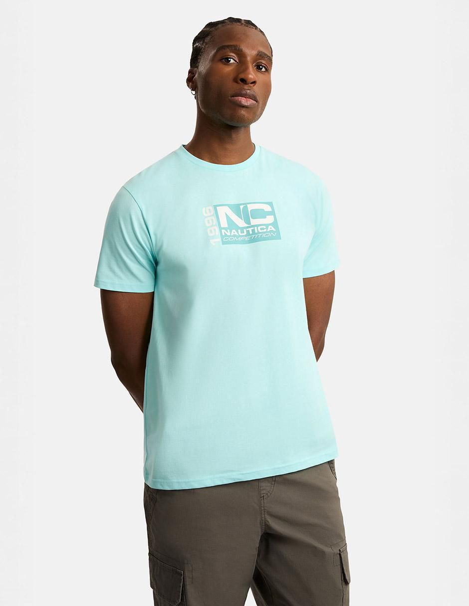 Playera cuello redondo para hombre